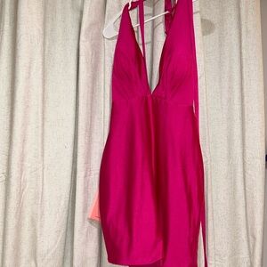 Hot pink kiss prom dress size 2